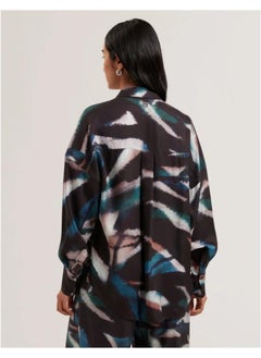 Ted Baker Printed Oversized Boyfriend Shirt  - Image 2