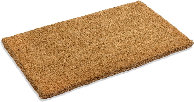 Kempf 1" Thick Natural Woven Coco Coir Doormat, 36" x 60", Heavy-Duty Entrance Mat for Front Door, Entryway & Porch - Image 1