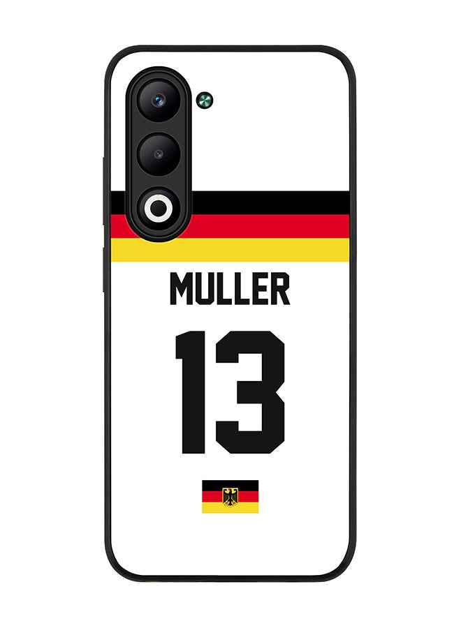 Stylizedd For Oppo A5 5G / A5 4G Case,Slim fit Camera Protection, Shockproof Thin Phone cover  - Football - Germany,  Muller
