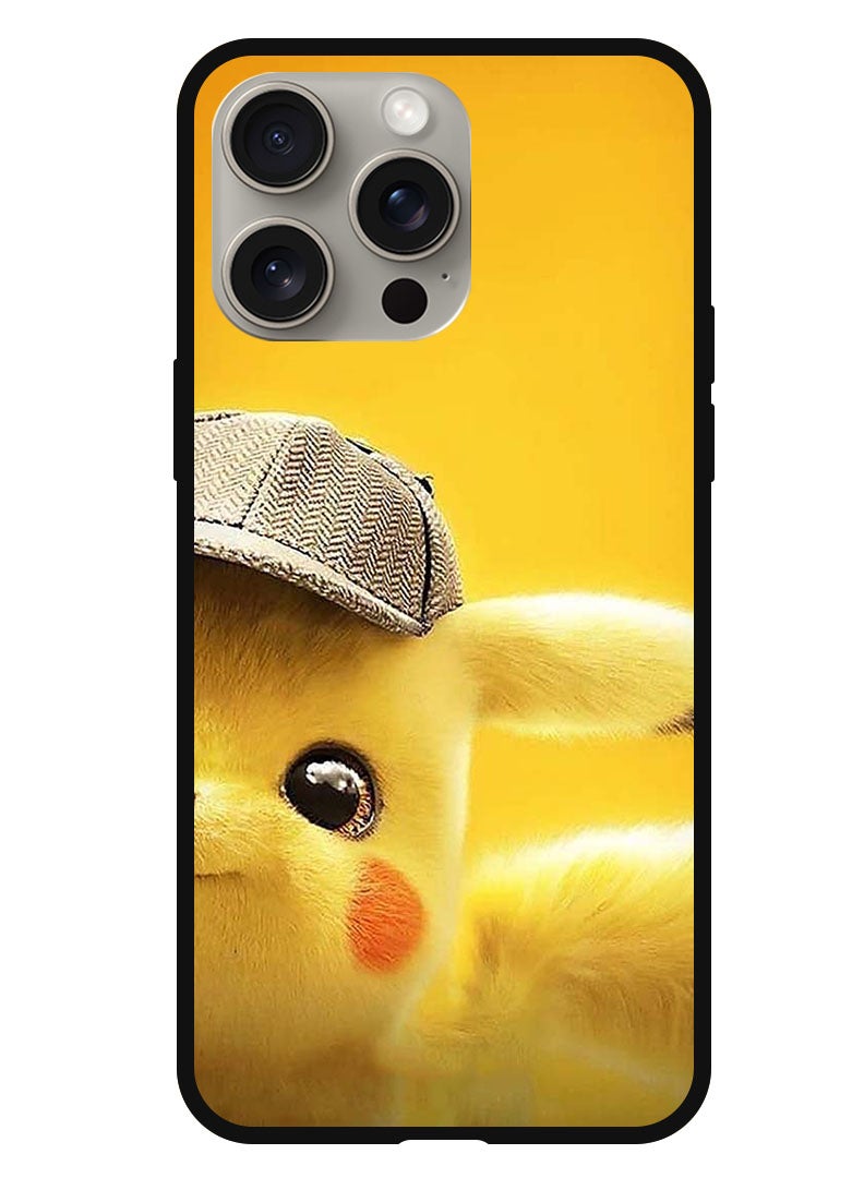 Theodor Protective Case Anti Scratch Shock Proof Bumper Cover For iPhone 15 Pro Max Yellow - Image 1