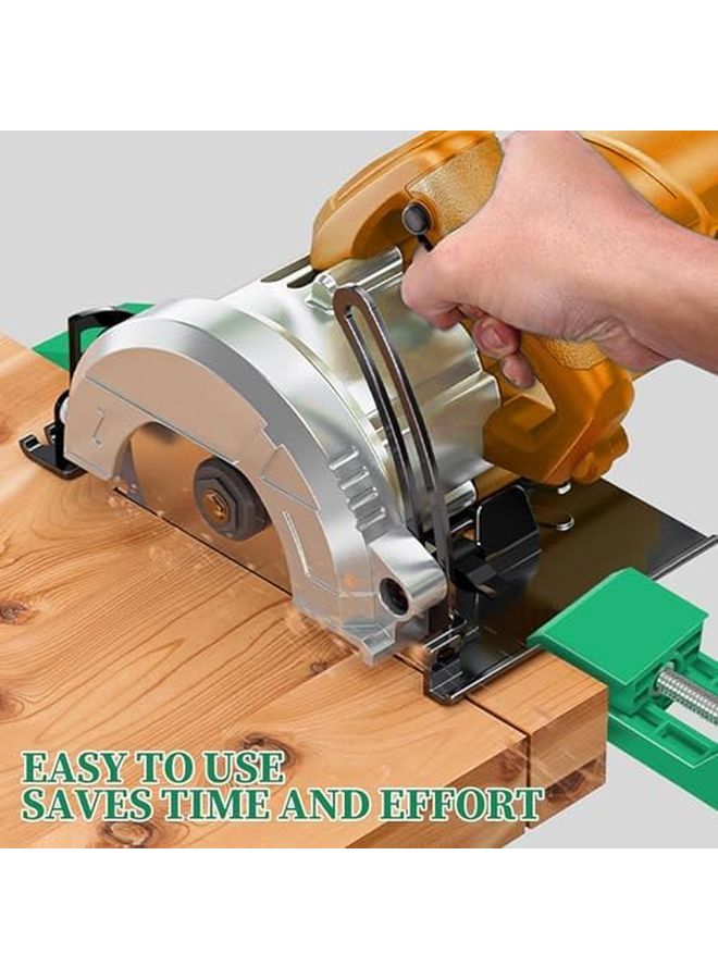 Portable Circular Saw Guide With Integrated Rail For Woodworking Projects - Image 5