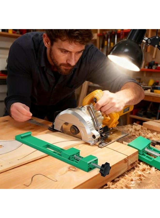 Portable Circular Saw Guide With Integrated Rail For Woodworking Projects - Image 4