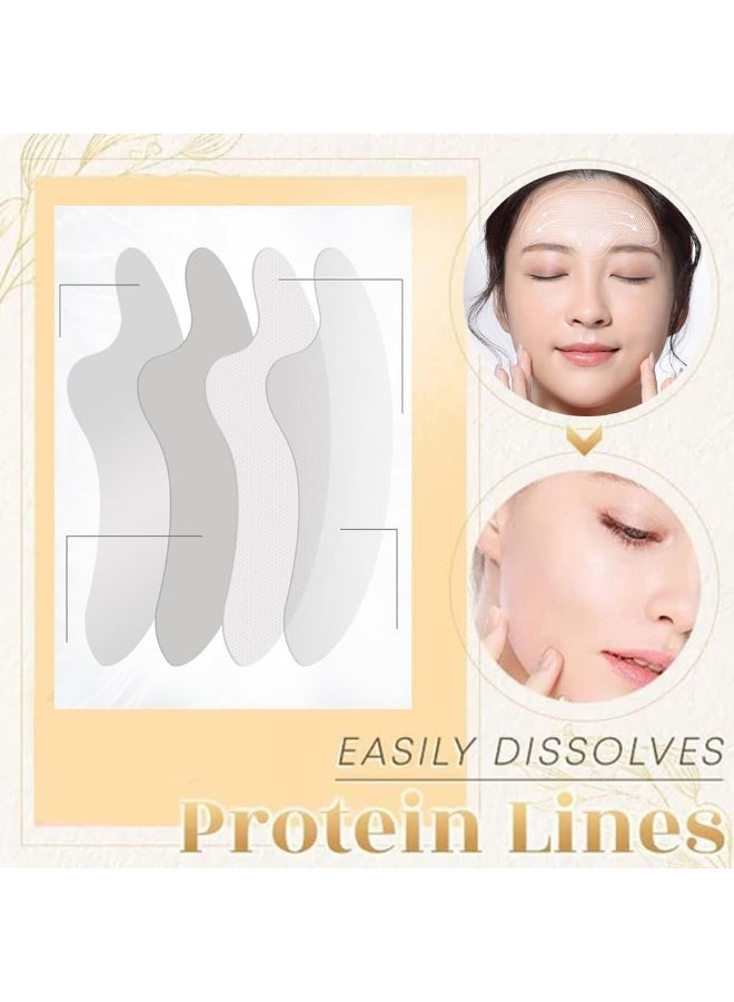 SEOMOU Magic strips for facial wrinkles, face and forehead wrinkle patches, facial wrinkle removal patch, anti-wrinkle mask around the nose and lips for women and men (pack of 5 pieces) - Image 5