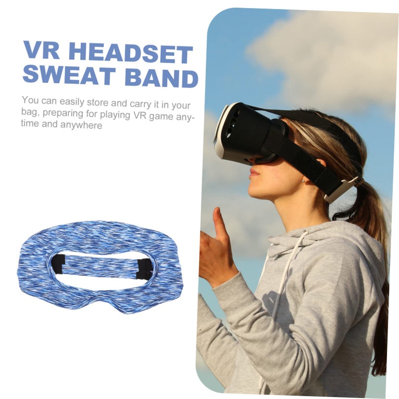 Breathable VR Headset Face Mask Cover With Elastic Sweat Band Quick Drying Comfortable Fit - Image 5