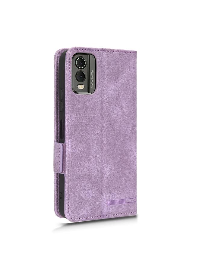 S-TOP Case For Nokia C32 Magnetic Clasp Leather Phone Case - Image 3
