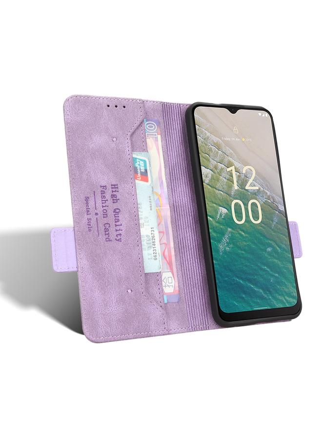 S-TOP Case For Nokia C32 Magnetic Clasp Leather Phone Case - Image 4