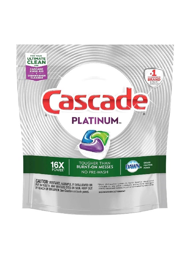 14-Piece Hassle and Mess Free Platinum Fresh Scent Dishwasher Detergent Pods 1000726
