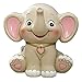 WAIT FLY Cute Elephant Shaped White Pink Resin Piggy Bank Coin Bank Money Bank Gifts for Lovers Children Home Decoration - Image 4