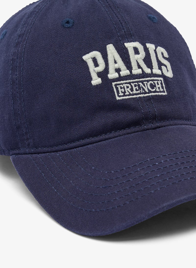 سفنتي فايف قبعة باريس مطرزة - Image 3