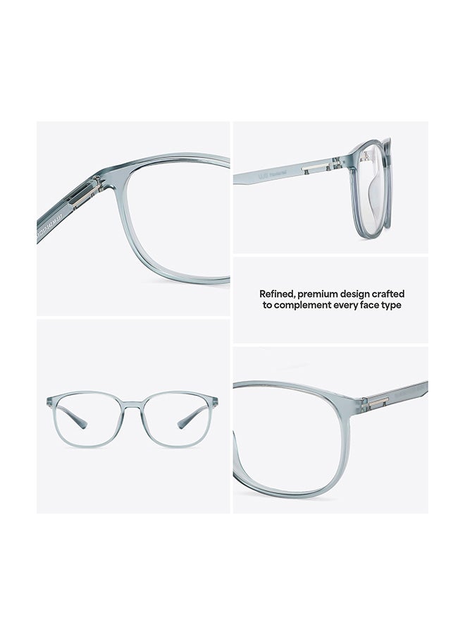 لينسكارت بلو نظارات كمبيوتر Zero Power ذات إطار كامل ومضادة للتوهج باللون الأزرق LB E13739 - مقاس 53 مم - رمادي - Image 2