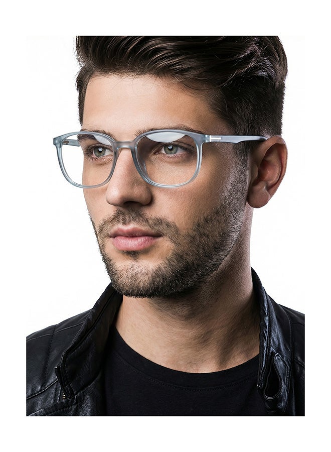 لينسكارت بلو نظارات كمبيوتر Zero Power ذات إطار كامل ومضادة للتوهج باللون الأزرق LB E13739 - مقاس 53 مم - رمادي - Image 3