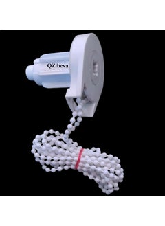 QZibeva QZIBEVA 1 Set Roller Blinds Holder and Mechanism Hardware Pack 2 Pcs Bracket1 Pcs Male 1 Pcs Female Control Unit Bead Chain 2 Pcs End Cap of Bottom Rods Item Code_ROB7  - Image 3