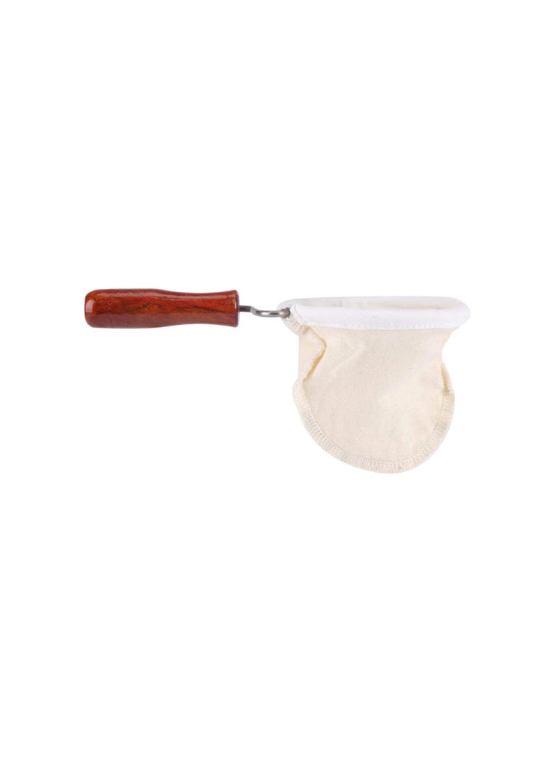 Cloth Coffee Filter, Reusable Washable Flannel Cloth Handmade Coffee Filter Strainer with Wood Handle for Hand Drip Coffee, Cloth Part Can Be Detached(Large) - pzsku/ZA930A92C1508E7C9CADDZ/45/_/1732123695/e543395a-6c0d-4979-af3a-4aea3aa43b6a