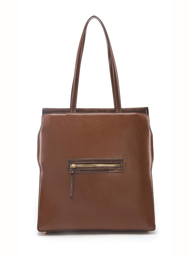 Lino Perros Monroe Daisy Brown Tote Bag - Image 4