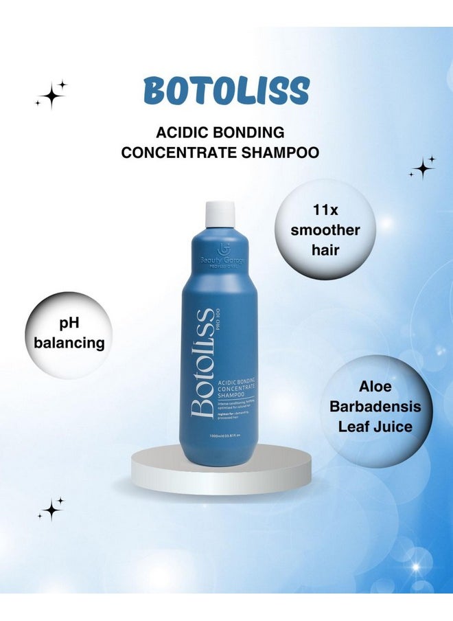 Beauty Garage Botoliss Acidic Bonding Shampoo 1000Ml & Botoliss Acidic Bonding Mask 500Ml (Pack)  - Image 5