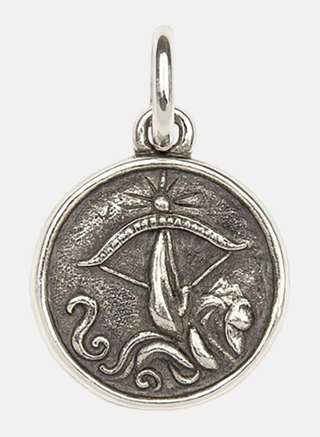 Sagittarius Zodiac Sterling Silver Pendant