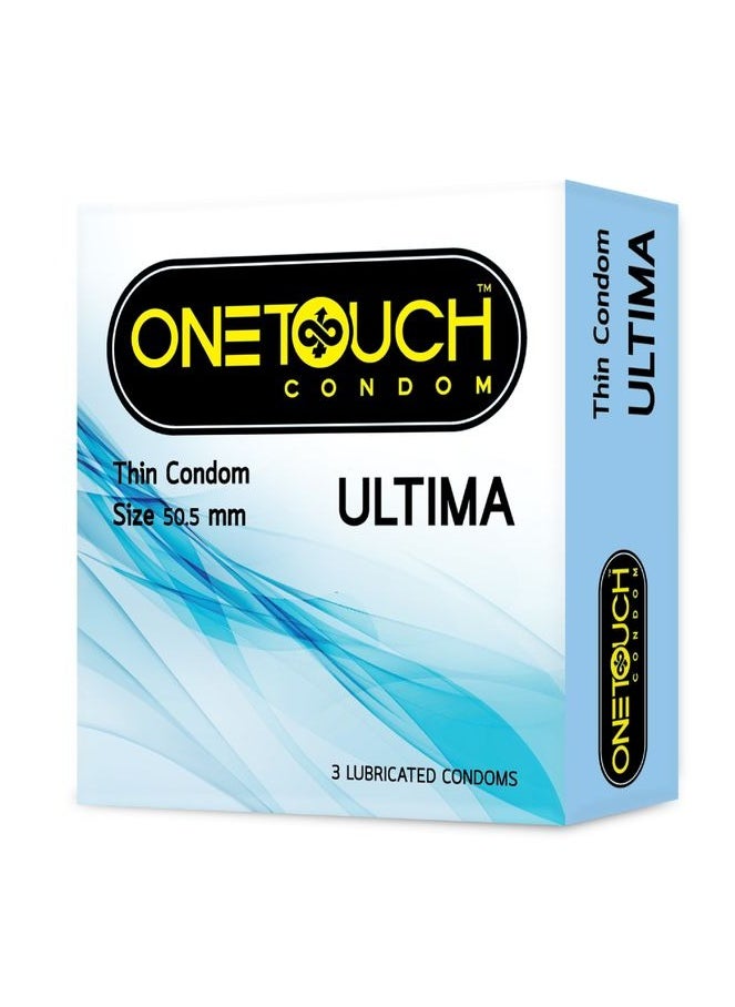 ONETOUCH 3-Piece Ultima Sensitive Condom 