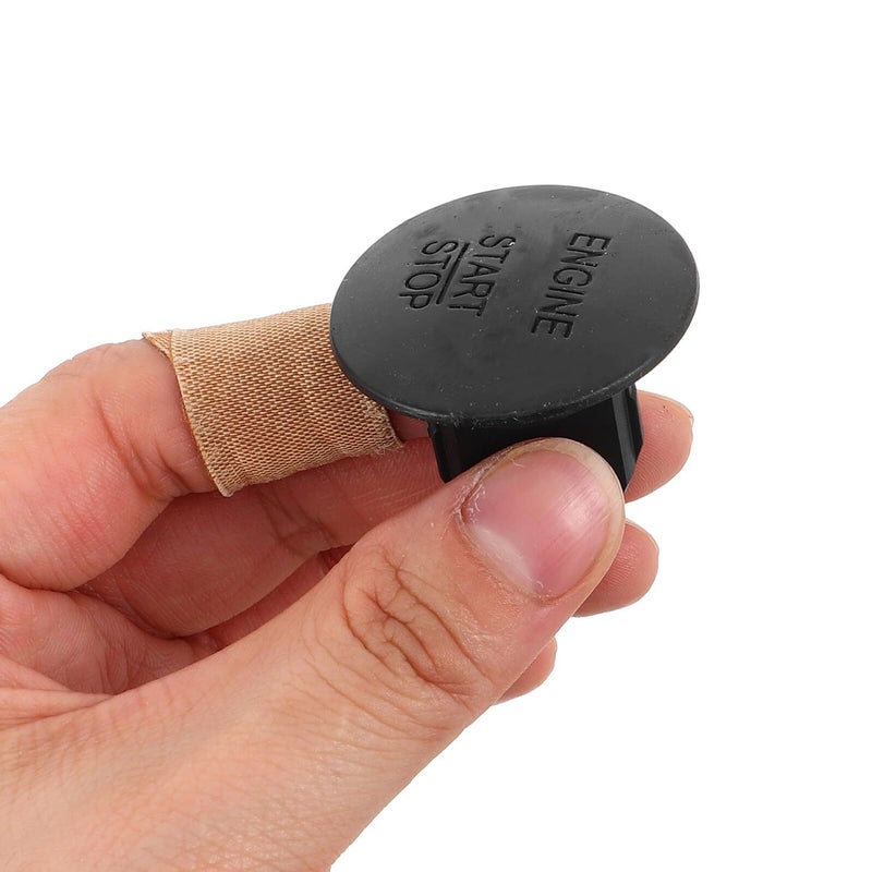 Black Car Engine Start Stop Push Button Ignition Switch Cover Replacement - Image 5