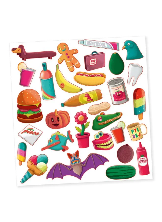 DJECO X-Rays Texture Stickers