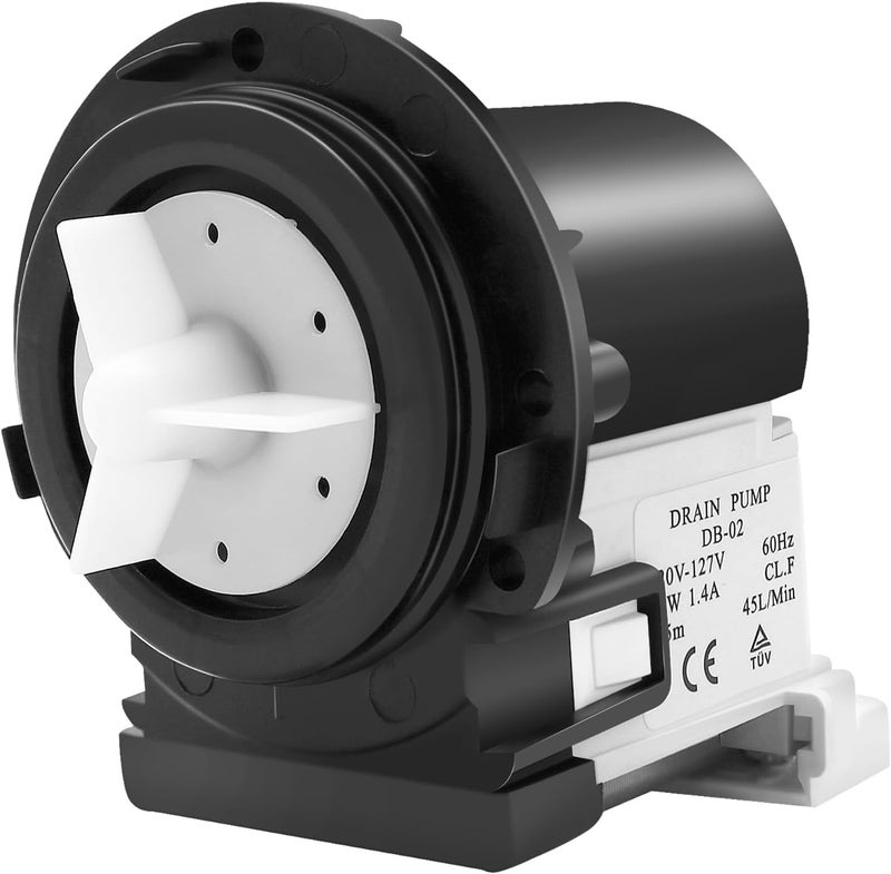 Beaquicy 𝟮𝟬𝟮𝟱 𝗨𝗽𝗴𝗿𝗮𝗱𝗲 4681EA2001T Washer Drain Pump Motor Replace for Kenmore&LG Washer Replacement AP5328388 4681EA1007G for Drain Pump Washing Machine WM2101HW WM3270CW WM3431HS - Image 1