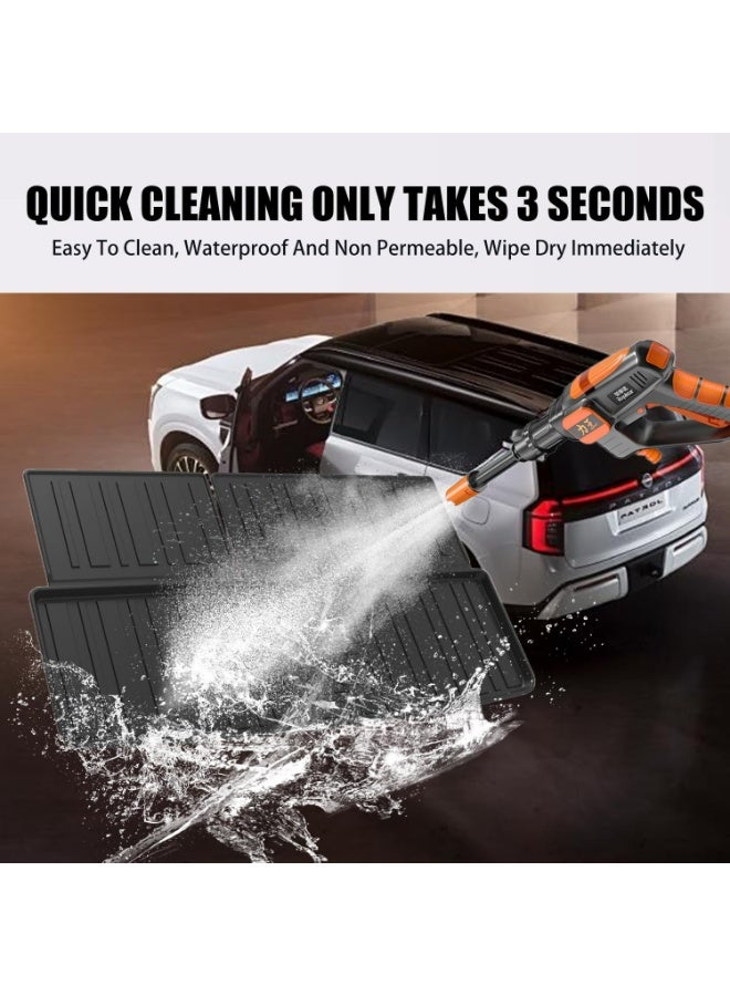 Oasisgalore Heavy Duty TPE Cargo Liner Trunk Mat for Nissan Patrol Y63 (2025 2026, 8 Seats) – Waterproof, Non-Slip Boot Protector | Custom Fit Interior Accessories - Image 5