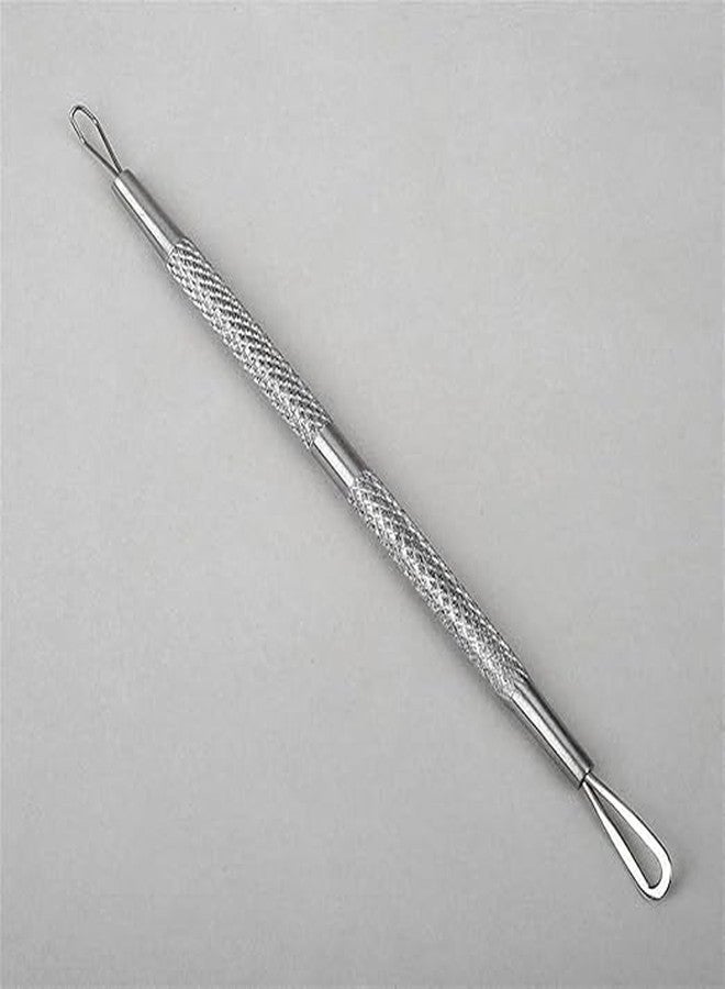 BANIRA PROFESSIONL Silver Stainless Steel Blackhead Remover Pimple Extractor Popper Tool Acne Comedone Blackhead, Blemish, Whitehead Popping, Zit Removing for Nose Face - Image 5