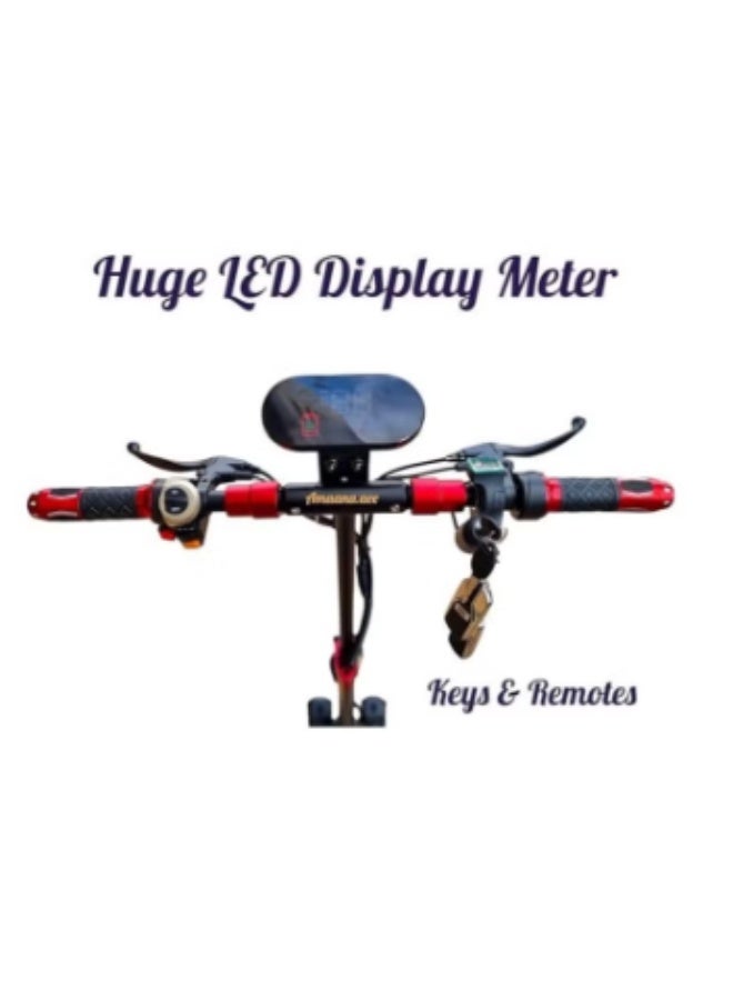 Kugoo D Max Electric Scooter -Electric Motorcycle 2000W Motor & 48V 15Ah Battery | 40km Range | Speed 15/25/65 km/h | Full LED Lights | Foldable & Adjustable | Digital Display | - Image 3