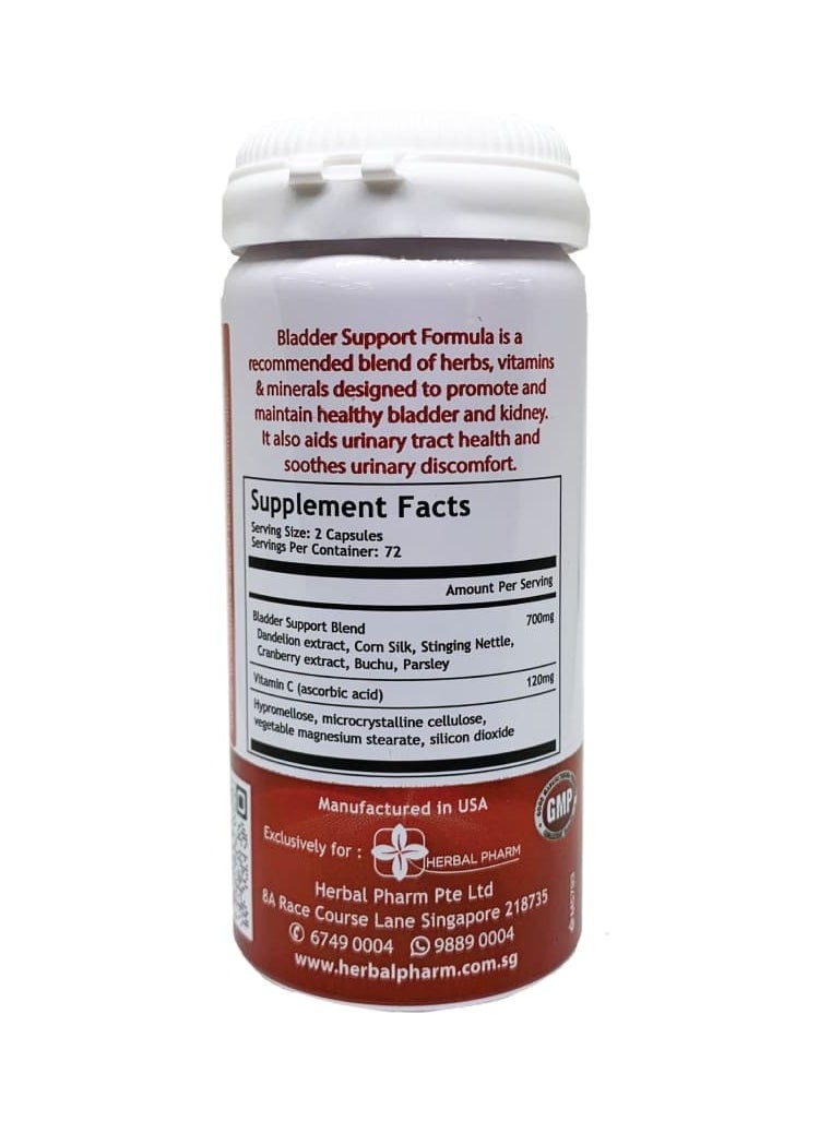 HERBAL PHARM - Bladder Support Formula 60 V-Capsules - Image 1