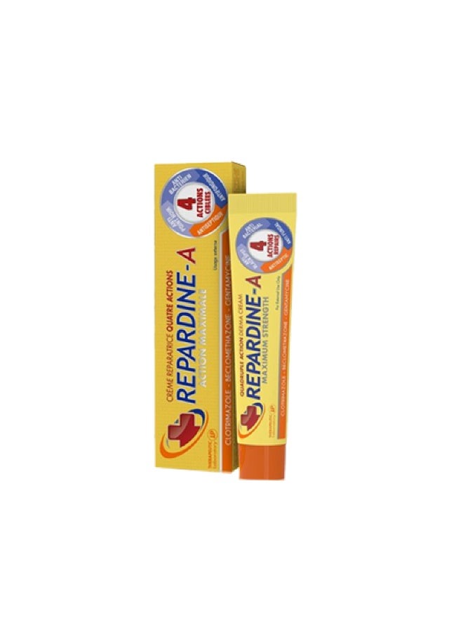 Repardin cream is effective against eczema and acne.
