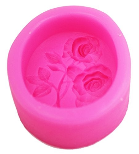 Longzang Rose Silicone Mold for Soap Making Rose Candle Making Mold Plaster Wax Resin Clay Cake - Image 4