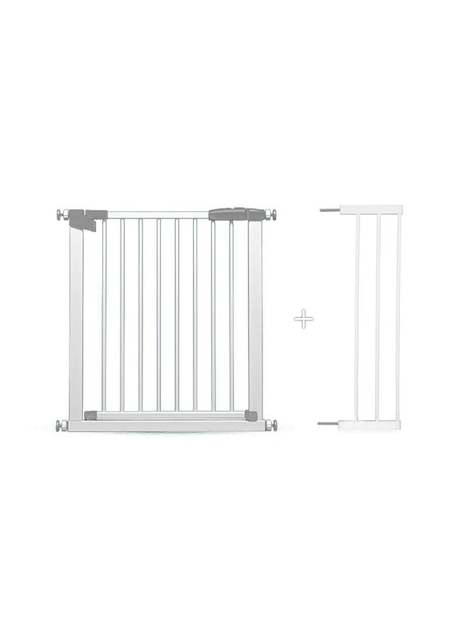 Auto Close Safety Baby Gate, Extra Wide Child Gate, The Maximum Suitable Width is 104 cm, Including 21cm Extension Rack,for Doorway Hallway And Stair Use,Height 78 cm  - Image 1
