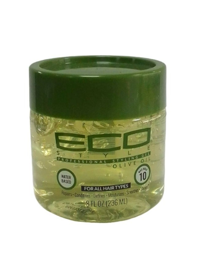 ECO Professional Olive Oil Styling Gel 236ml 236ml - Image 3
