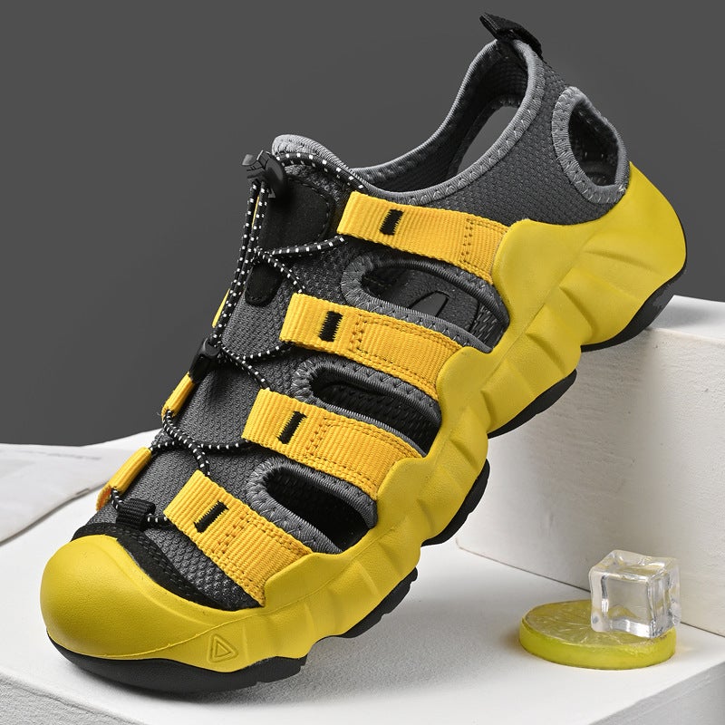 Explosions Men'S Sandals Soft Sole Non-Slip Tracing Shoes Men'S Beach Shoes Outdoor Wading Lovers Shoes Summer Women - Image 2