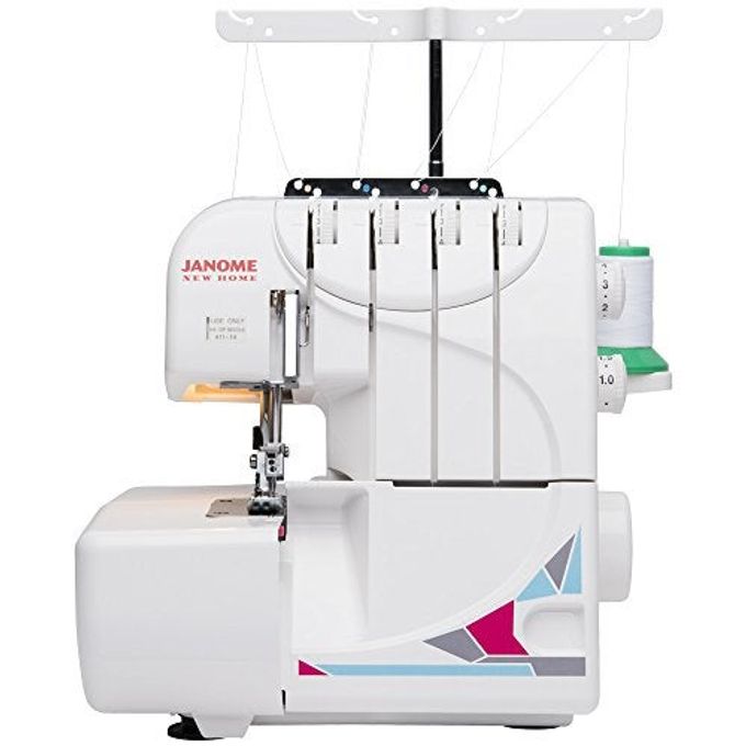 Janome Mod-8933 Serger With Lay-In Threading, 3 And 4 Thread Convertible With Differential Feed White - Image 1
