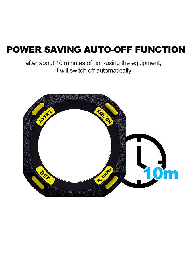 Lepmerk - RM081 Laser Goniometer Rechargeable Digital Inclinometer Multifunctional Laser Level Box Dipmeter Angle Gauge Electric Level Meter Digital Protractor Laser Inclination Box - Image 1