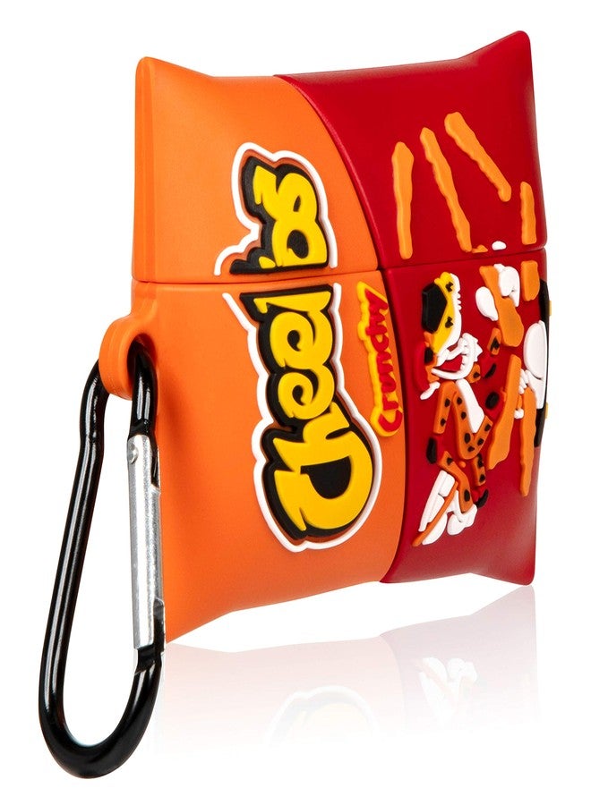 Joyleop Cheet Chips Airpods Pro Case, Cute Cartoon Fun 3D Kids Girls Teen Boys, Kawaii Food Styled Silicone Character, Protective and Stylish - Image 2