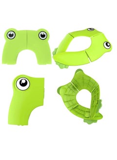 Gonice Toilet Potty Training Seat Cover, Travel Toilet Seat, Folding Non Slip Silicone Pads, Travel Portable Reusable Kids Toddlers Boys Girls  - Image 2