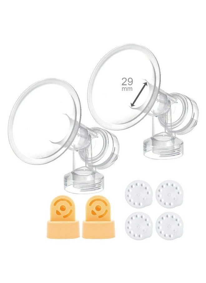 Maymom 29 Mm 2Xone Piece Breastshield W/Valve And Membrane Compatible With Medela Breast Pumps; Made By Maymom  - Image 2