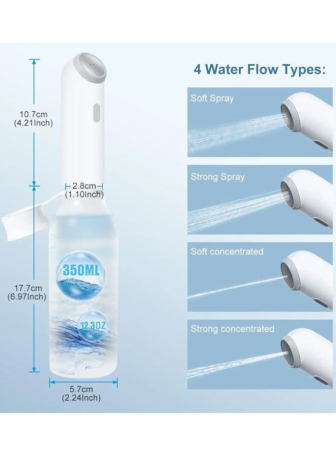 BOUND MOAT - Travel Bidet Electric Mini Bidet Sprayer Portable Travel Shattaf (Bidet) 4 Spray Modes Pressure Adjustable for Traveling, Camping, Desert Trips, Airplanes, Trains & Personal Hygiene - Image 1