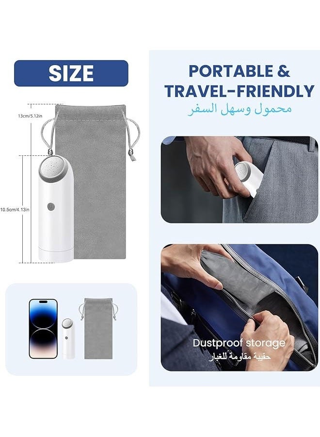 BOUND MOAT شطاف السفر شطاف كهربائي حمام متنقل رشاش ماء للسفر للسفر والرحلات والتخييم والطائرات والقطارات والمغامرات الخارجية محلول النظافة الشخصية 4 أوضاع رش - Image 2
