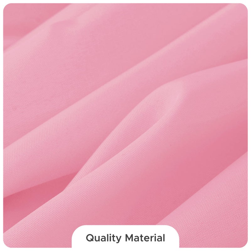 Fitable 8 Pack Round Tablecloths: Stain Resistant Wrinkle Free Circle Table Clothes, Washable Reusable Polyester Table Covers for Wedding Party Birthday Banquet Reception(Pink, 120 Inch) - Image 3