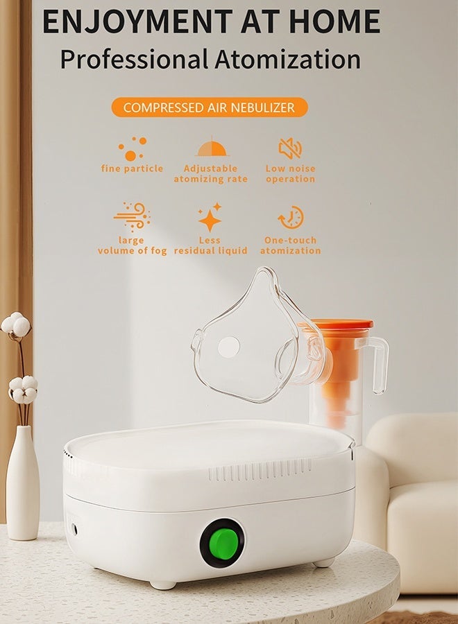 Portable Ultrasonic Inhaler Mesh Nebulizer Atomizer for Adults and Children - Image 3