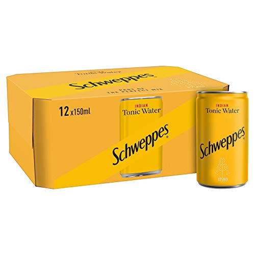 Schweppes Indian Tonic Water 150ml (Pack of 12) - Image 3