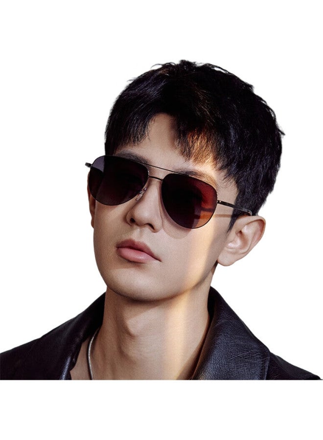 Mimikawa Sunglasses For Men And Women, Fashionable Frog-Eye Glasses, Polarized Driving Aviator Sunglasses, Sun Protection, Anti-Glare, Uv Protection - Image 2