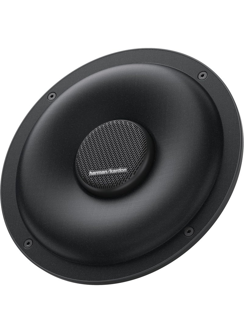 harman kardon Flow 80 Subwoofer for Underseat Installation in BMW, Audi & Porsche - 375W 8" inch with Powerful Bass, Direct Fit Shallow Depth Subwoofer - Image 1
