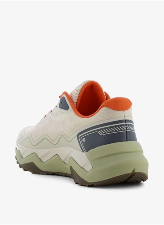 SJ Men's Colourblock Lace-Up Low Ankle Sneakers  - Image 4