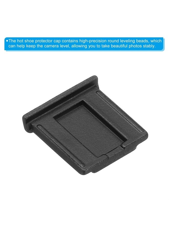 PATIKIL Universal Camera Hot Shoe Cover Cap, 2 Pack Hot Shoe Cap Hot Shoe Protector Zinc Alloy Suitable for DSLR/SLR Camera, Black  - Image 4