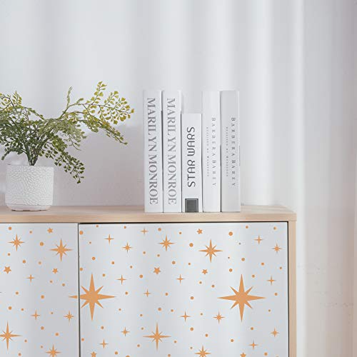 G GSS Designs GSS Designs Twinkle Star Stencil (12x12Inch) - Reusable Mylar Template Stencils for Painting on Wall Wood Canvas Fabric Furniture (SL-104) - Image 2