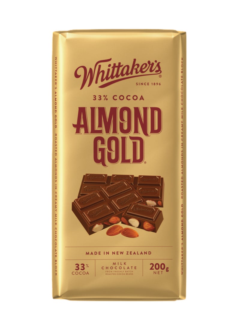 Whittaker's Creamy Almond Chocolate Bar - Image 1