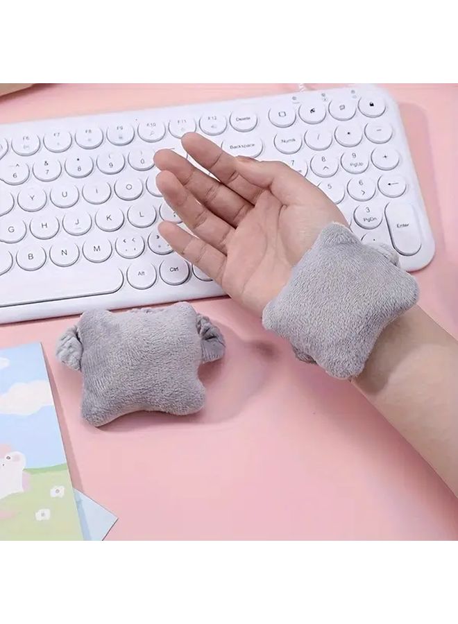 Blue Ergonomic Wrist Pad Soft Comfort Pillow Anti Wear Desk Typing Support - Image 5